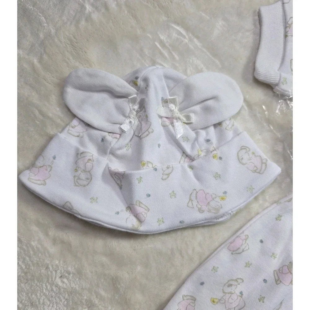 Vintage Y2K Bright Futures Baby Gift Set 6-9M NWT Sleeper Hat Plush